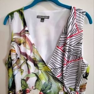 Kate & Mallory Faux Wrap Dress